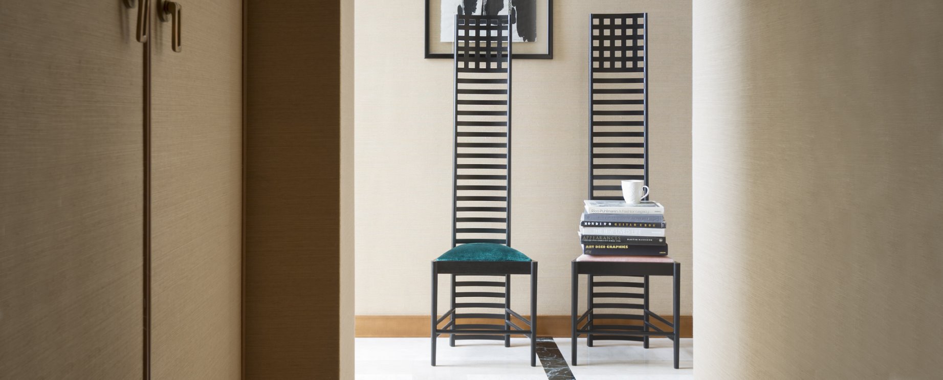 292 Hill House 1 chaise Cassina | aubergine | CASSINA 292 03